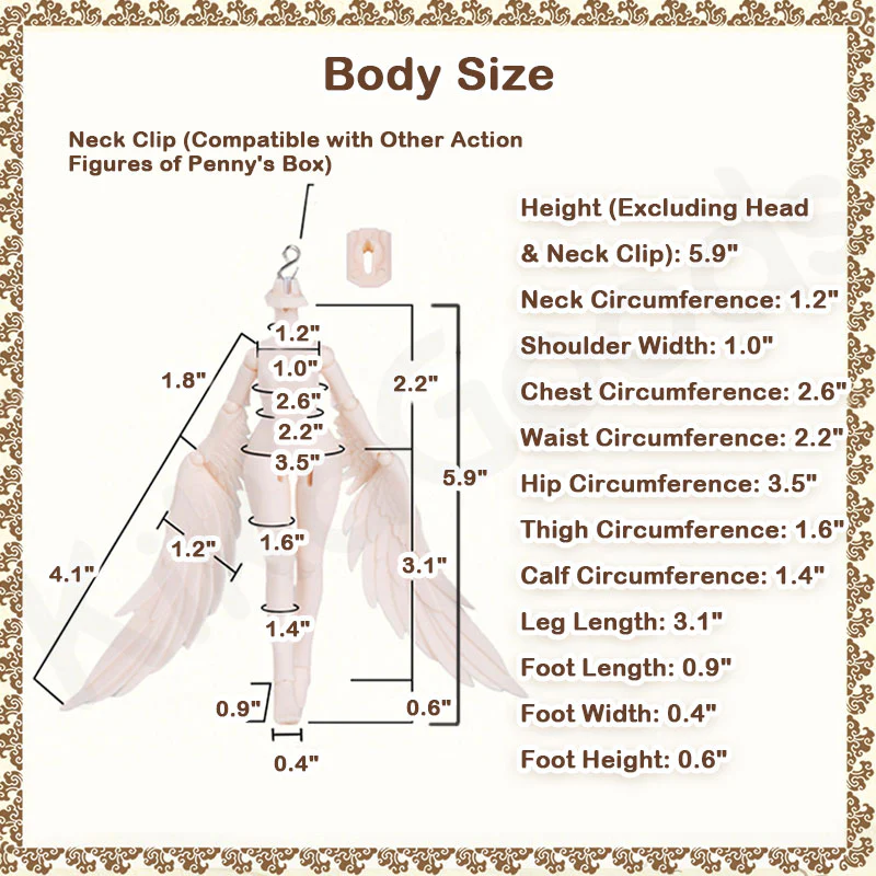 Luluya Cloud Feather Pavilion Series Action Figure BJD Blind Box - Image 14