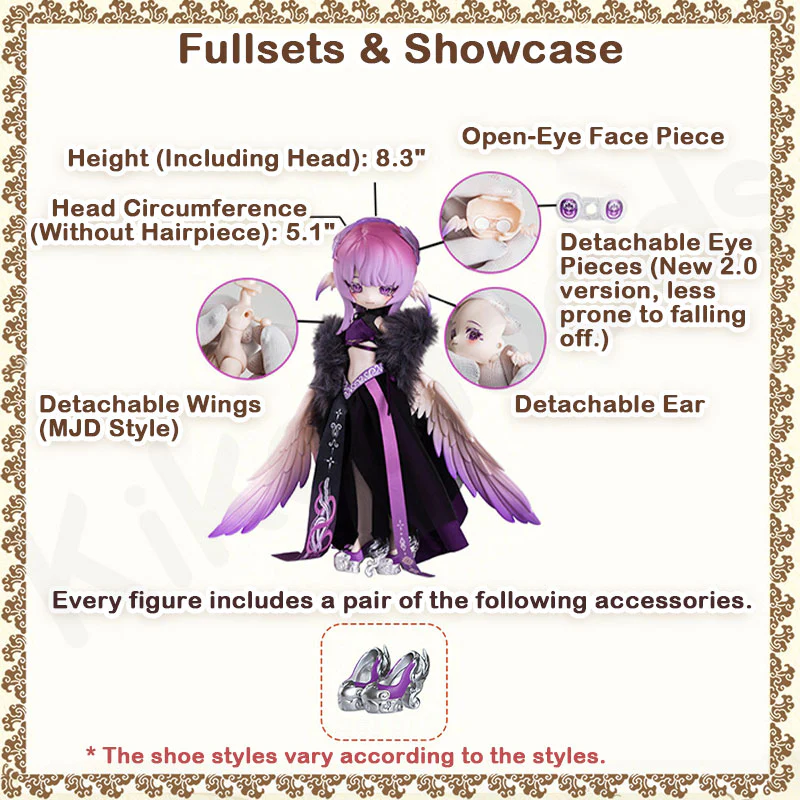 Luluya Cloud Feather Pavilion Series Action Figure BJD Blind Box - Image 15