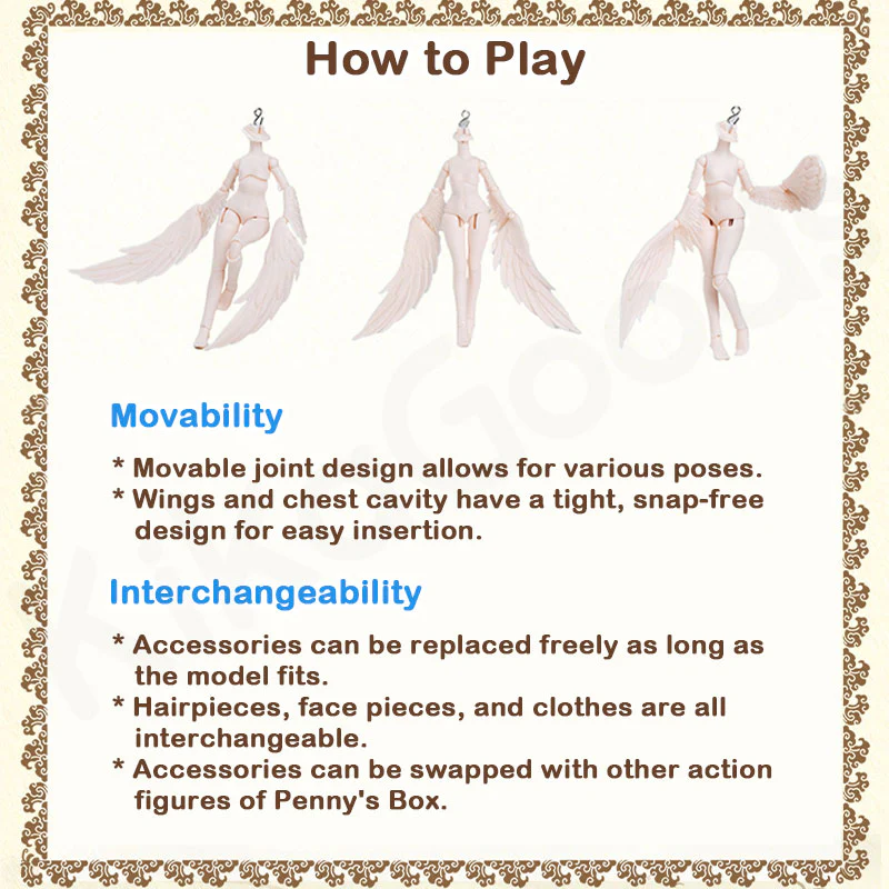 Luluya Cloud Feather Pavilion Series Action Figure BJD Blind Box - Image 16
