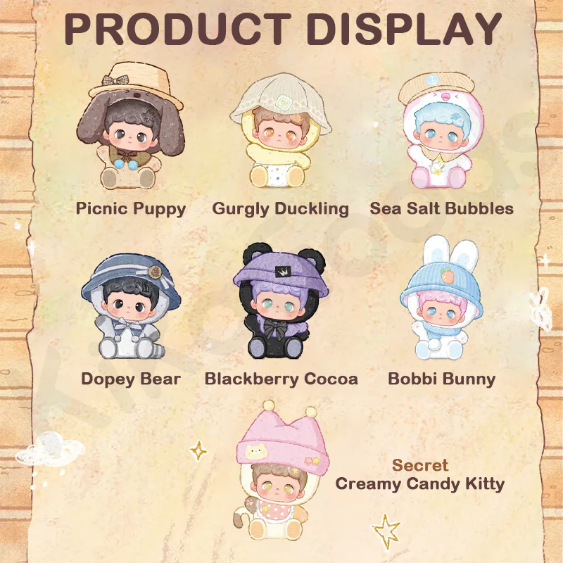 Mai Dongdong Warm Wood Children's Whispers Series Plush Blind Box - Image 2