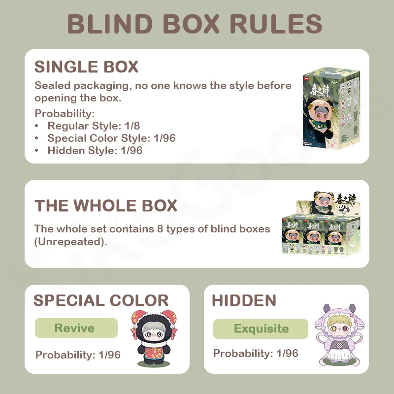 MayMei Poem of Spring Series Plush Blind Box - Image 3