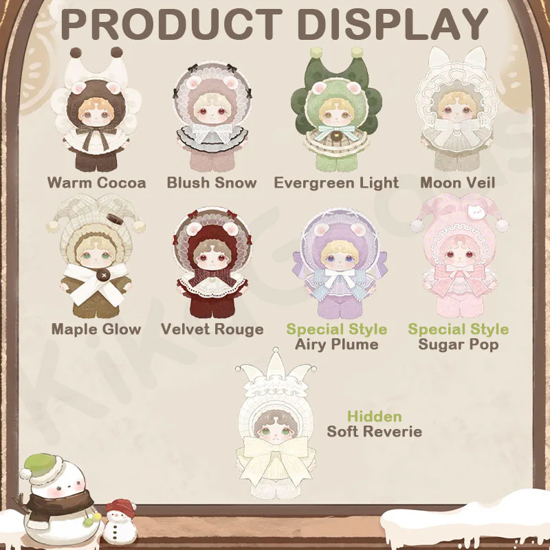 Mijuan Fluffy Sweet Dream Series Plush Blind Box - Image 2