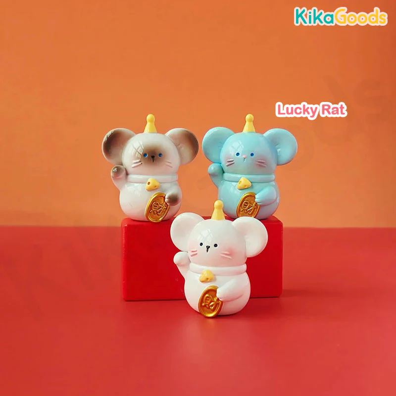 Mini Cute Bean Chinese Zodiac Wealth-Attracting Series Blind Bag - Image 11