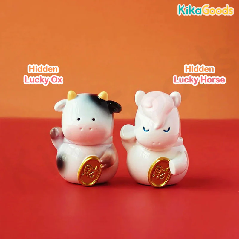 Mini Cute Bean Chinese Zodiac Wealth-Attracting Series Blind Bag - Image 14
