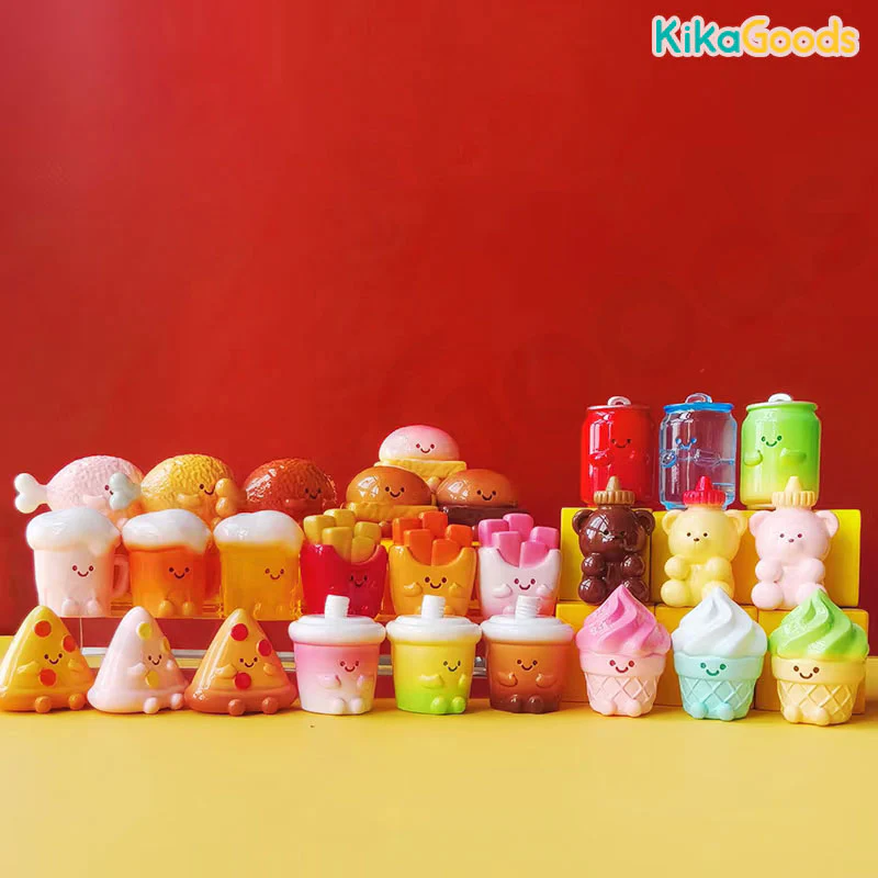 Mini Cute Bean Fast Food Restaurant Series Blind Bag - Image 10