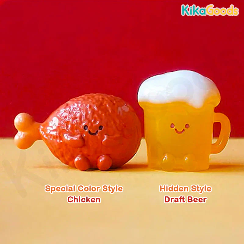 Mini Cute Bean Fast Food Restaurant Series Blind Bag - Image 12