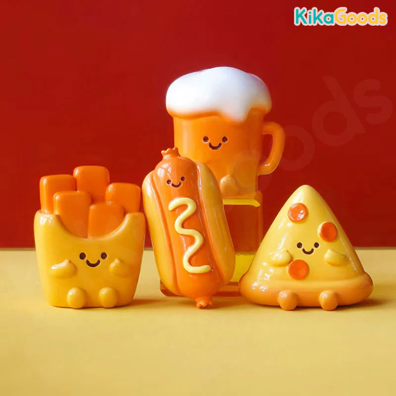 Mini Cute Bean Fast Food Restaurant Series Blind Bag - Image 4