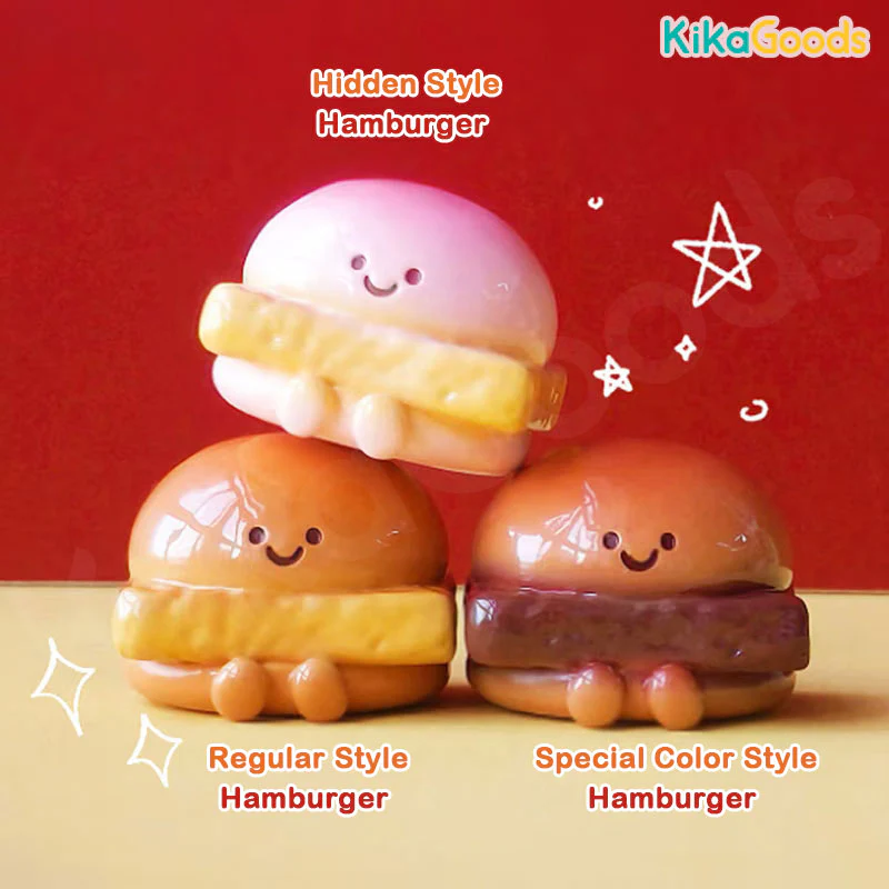 Mini Cute Bean Fast Food Restaurant Series Blind Bag - Image 6