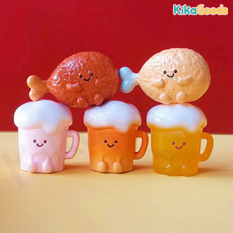 Mini Cute Bean Fast Food Restaurant Series Blind Bag - Image 9