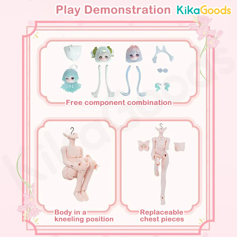 Minty Little Lucky Spirits Series 1/8 Action Figure BJD Blind Box - Image 16