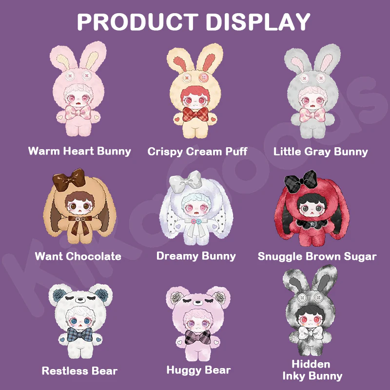 Mioco Warm Hugs Gathering Series Mini Plush Pendant Blind Box - Image 2