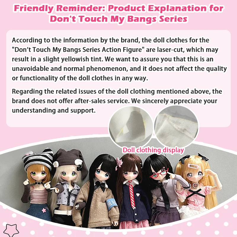Don't Touch My Bangs Series Special 1/6 Action Figure BJD Blind Box【Open-Eye Edition】 - Image 2