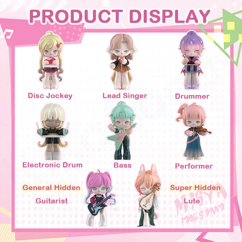 Misya Idol's Band Series Blind Box - Image 3