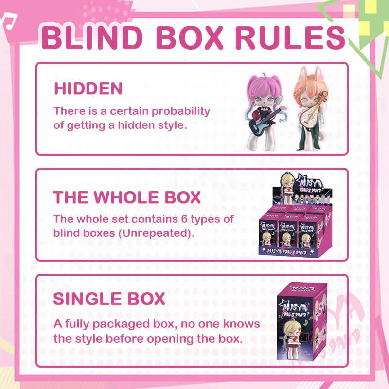 Misya Idol's Band Series Blind Box - Image 4