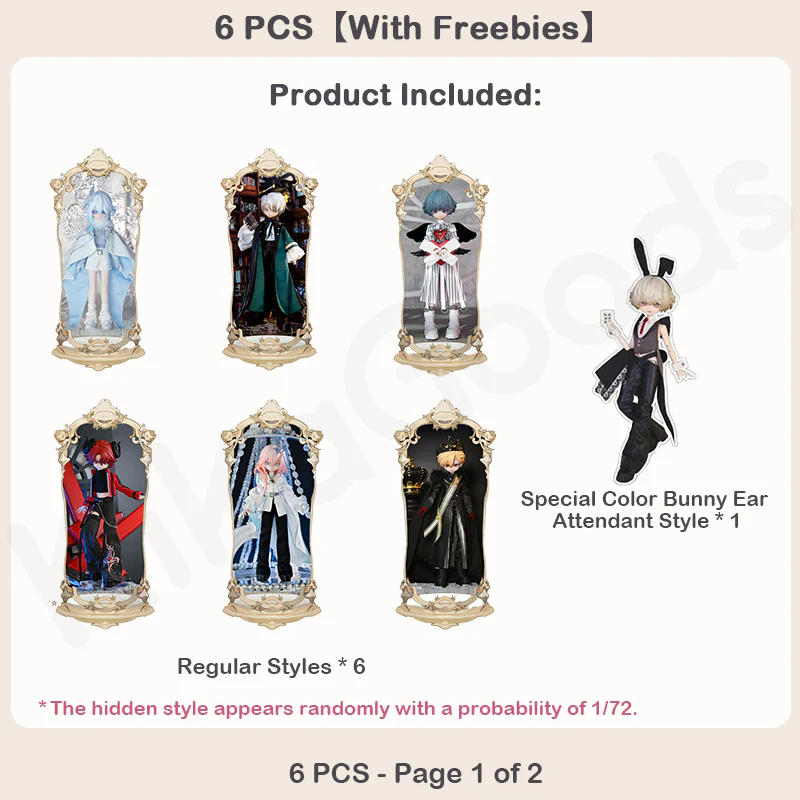 Mita All Male Characters Series 1/8 Action Figure BJD Blind BoxăShipped in Jun./Jul. 2026ă - Image 31
