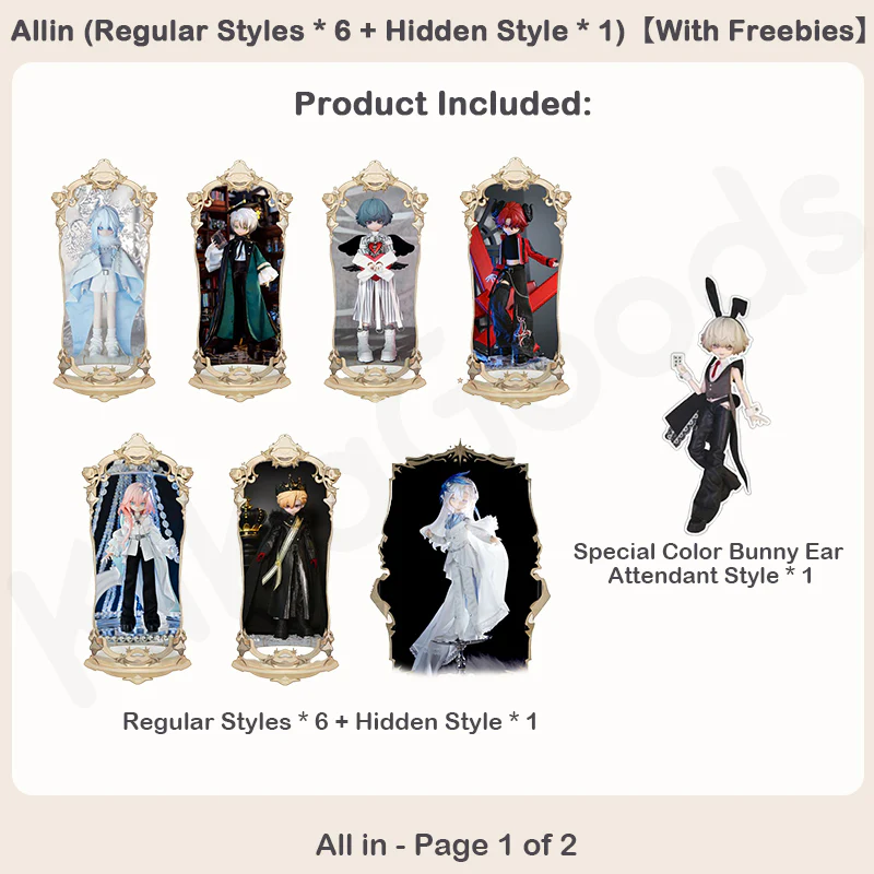 Mita All Male Characters Series 1/8 Action Figure BJD Blind BoxăShipped in Jun./Jul. 2026ă - Image 32