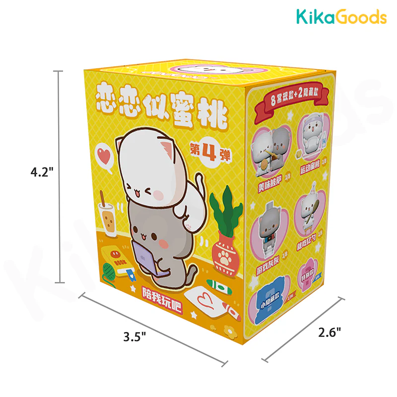 Mitao Cat Love Like Peach Season 4 Blind Box - Image 18