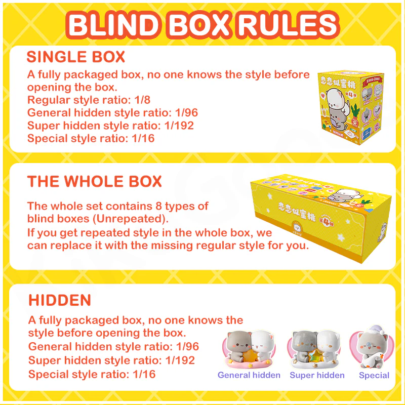 Mitao Cat Love Like Peach Season 4 Blind Box - Image 3