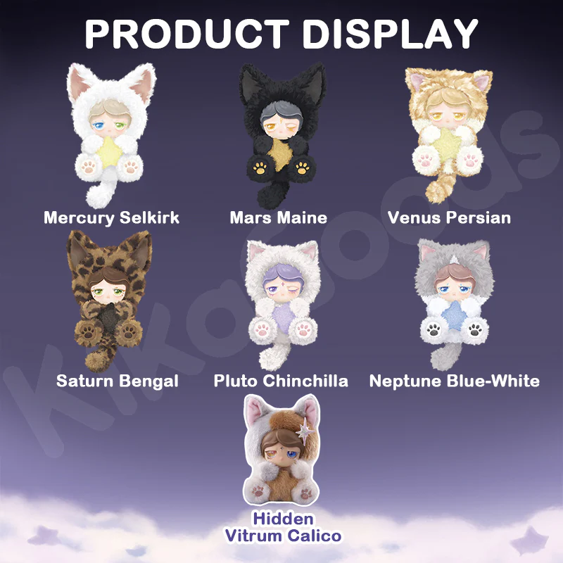 Mo Cat Wish Star Series Plush Blind Box - Image 2
