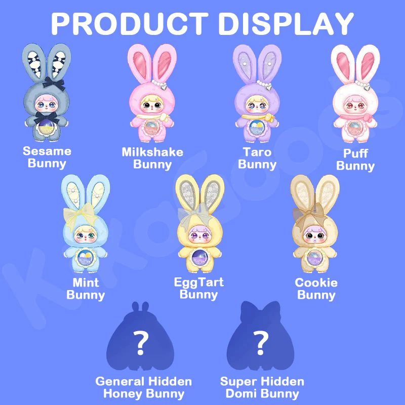 Mocici Sugar Rabbit Magic Secret Realm Series Plush Blind Box - Image 2
