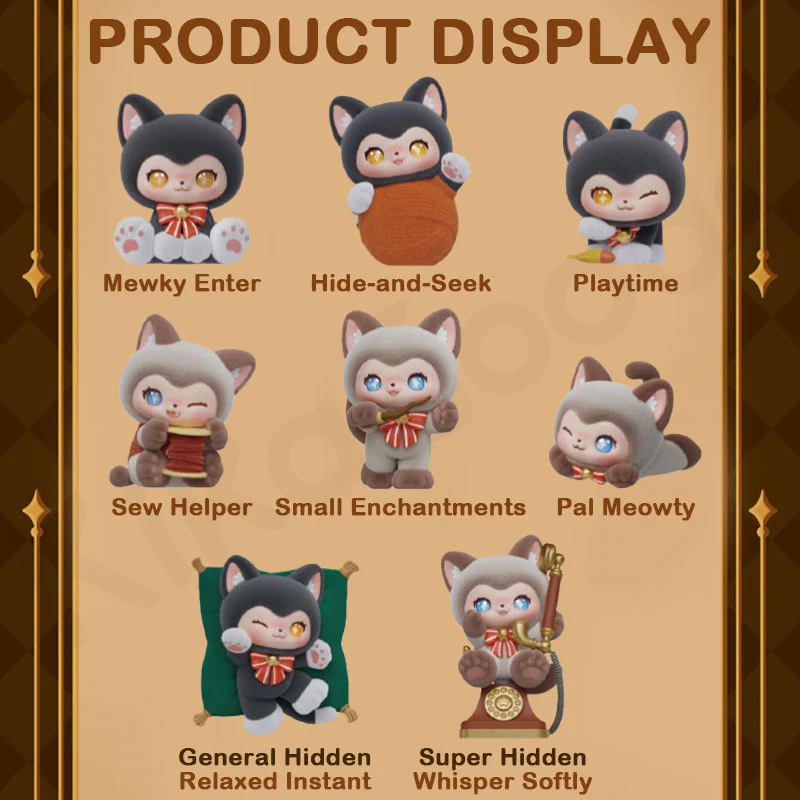 MOFFY’s Magic Tailoring Shop The Magic Furry Mewky Series Blind Box - Image 2