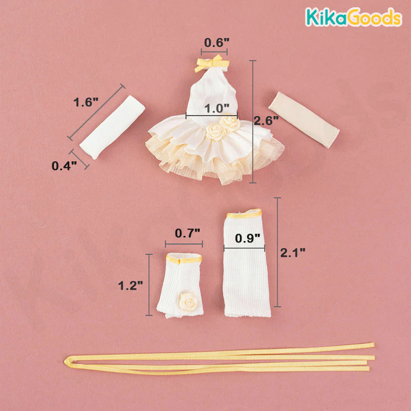 Mushroom Mycelium Naming Series 1/12 BJD Clothing Set - Image 10