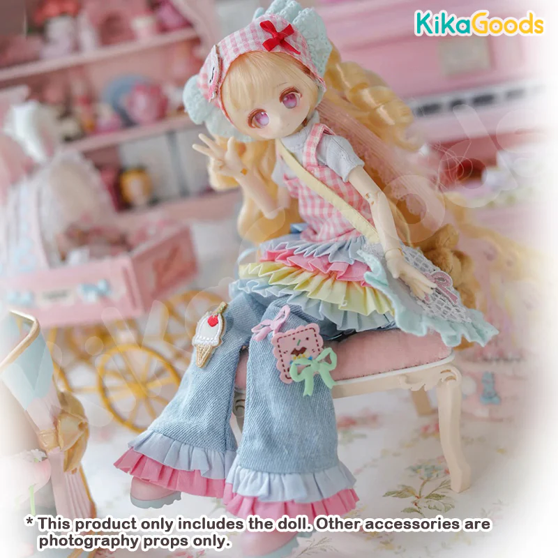 Momotale Four Seasons Tea House Story Series Milk Tea Shop Manager 1/8 BJD Limited Action Figure - Image 2