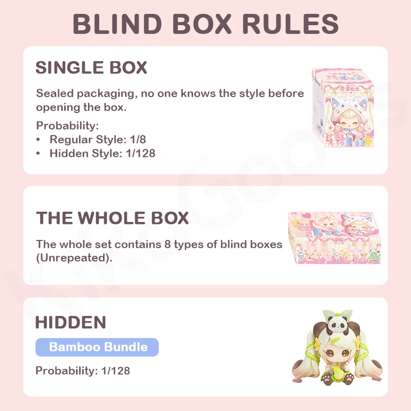 Moni Zai Zai's Adventure Magic Box Series Blind Box - Image 3