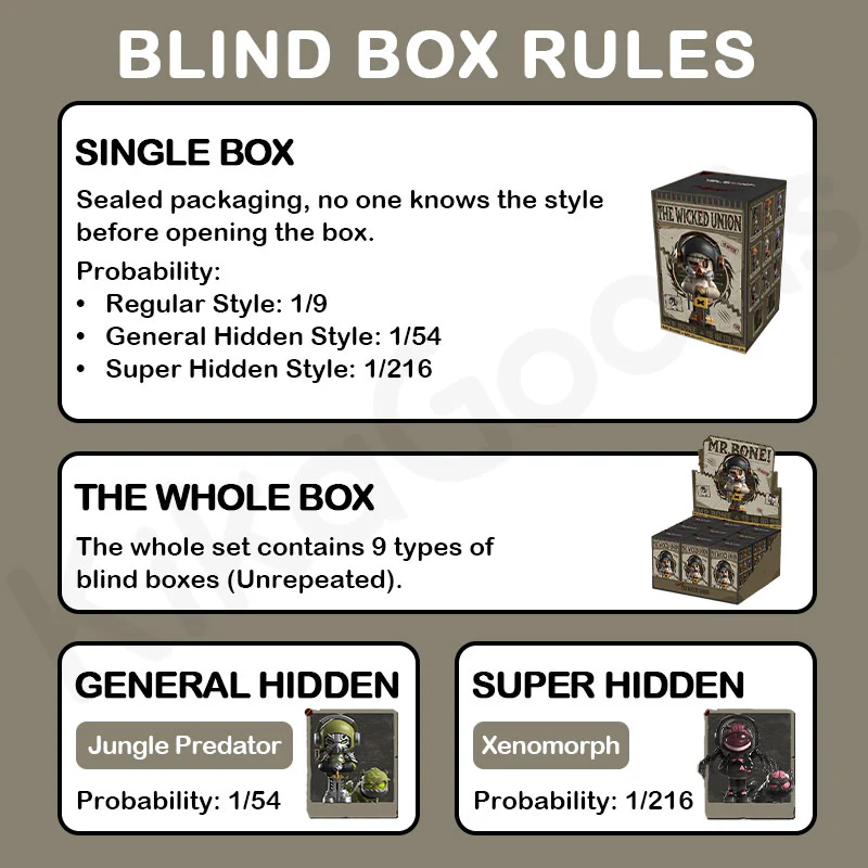 MR.BONE The Wicked Union Series Blind Box - Image 3