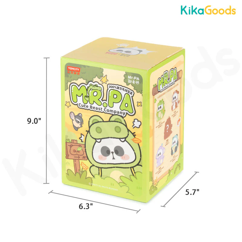 MR.PA Cute Beast Company 200% Series Plush Blind Box - Image 12
