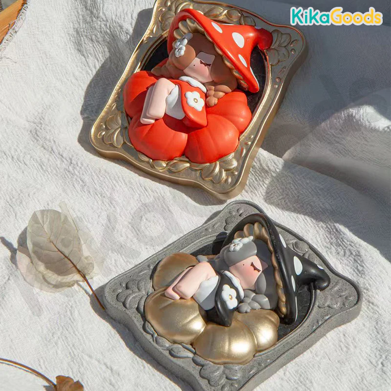 Mushroom Girl Relief-Carved Refrigerator Magnet Blind Box - Image 11