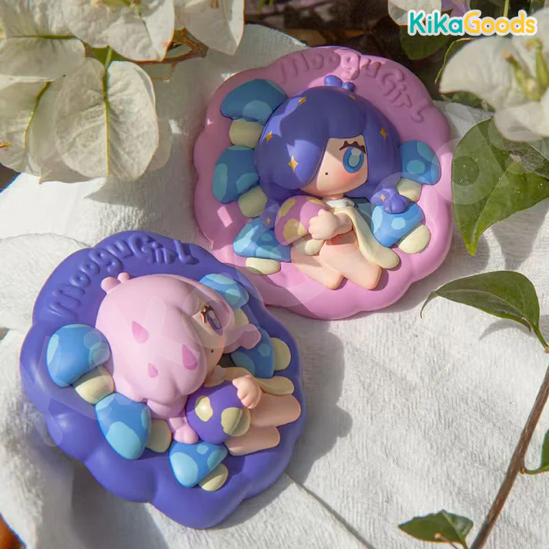 Mushroom Girl Relief-Carved Refrigerator Magnet Blind Box - Image 12