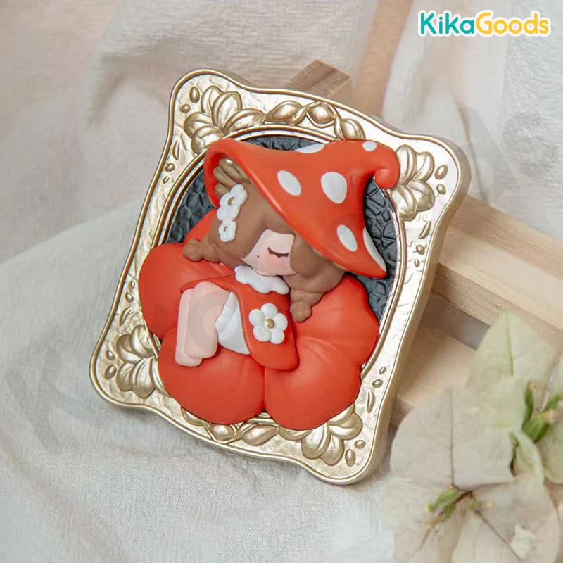 Mushroom Girl Relief-Carved Refrigerator Magnet Blind Box - Image 6