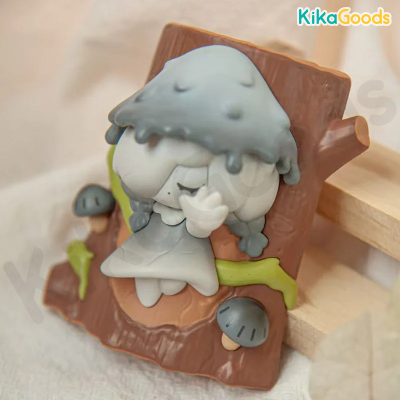 Mushroom Girl Relief-Carved Refrigerator Magnet Blind Box - Image 9