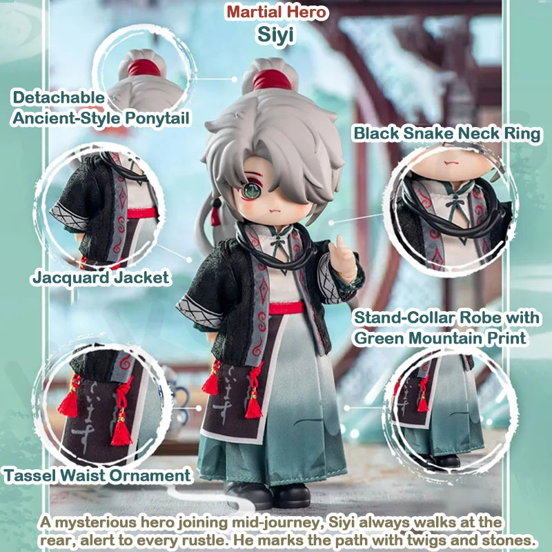 Nagi Cloud Ruins Chronicle Series 1/12 MJD Action Figure Blind Box - Image 18