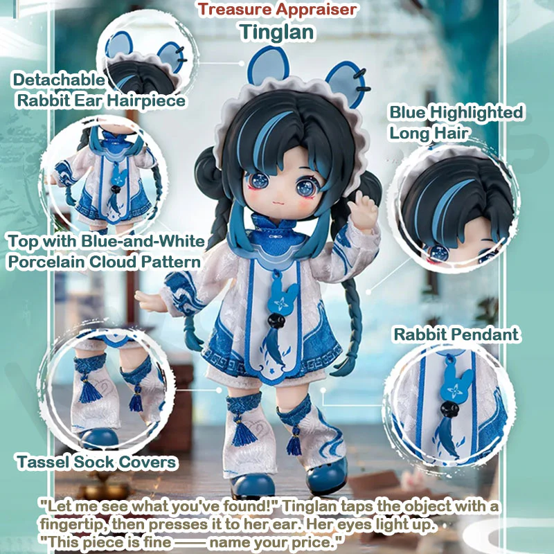Nagi Cloud Ruins Chronicle Series 1/12 MJD Action Figure Blind Box - Image 19