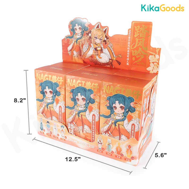 Nagi Windrider Serenade Series 1/12 Action Figure MJD Blind Box - Image 43