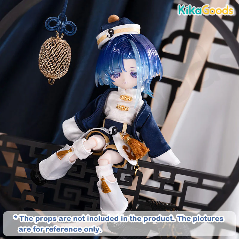 National Style Series Taoist Ruthlessness 1/12 BJD Clothing Set - Image 11