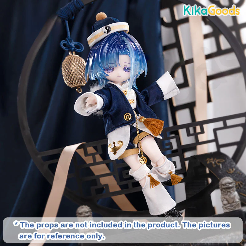 National Style Series Taoist Ruthlessness 1/12 BJD Clothing Set - Image 7
