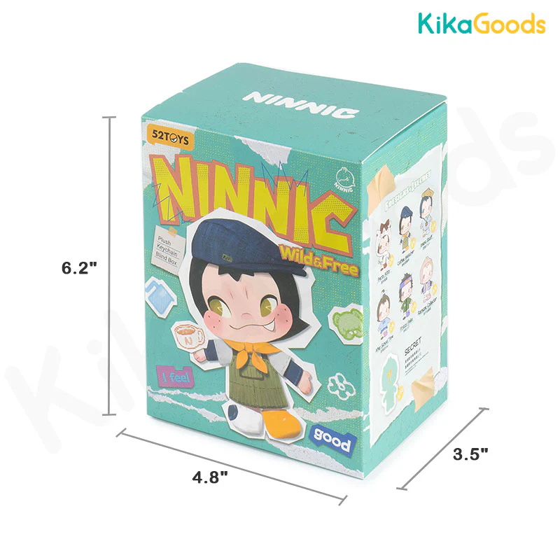 NINNIC Wild & Free Series Plush Keychain Blind Box - Image 14
