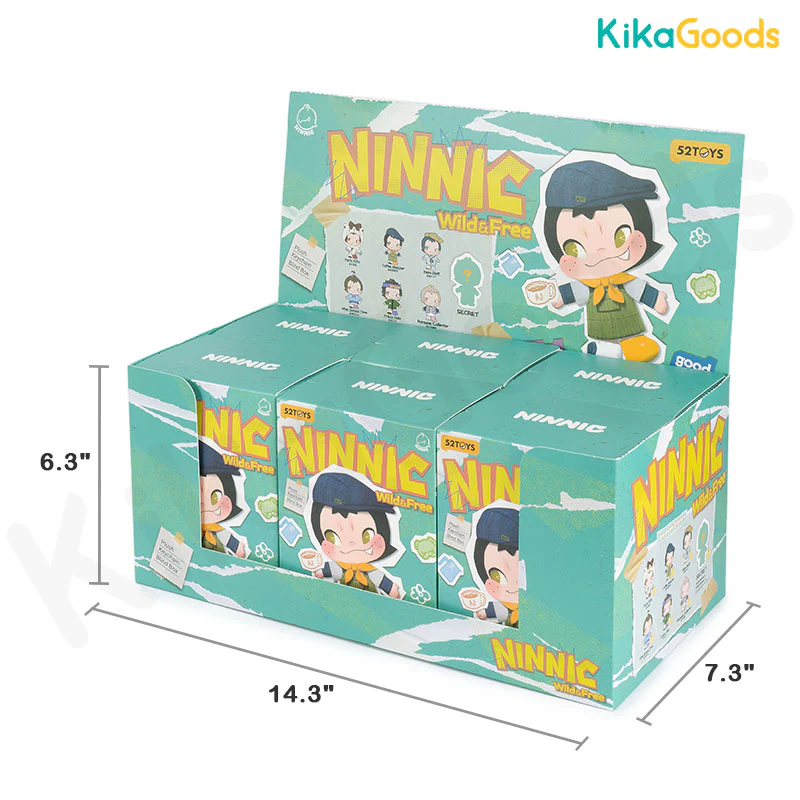 NINNIC Wild & Free Series Plush Keychain Blind Box - Image 16