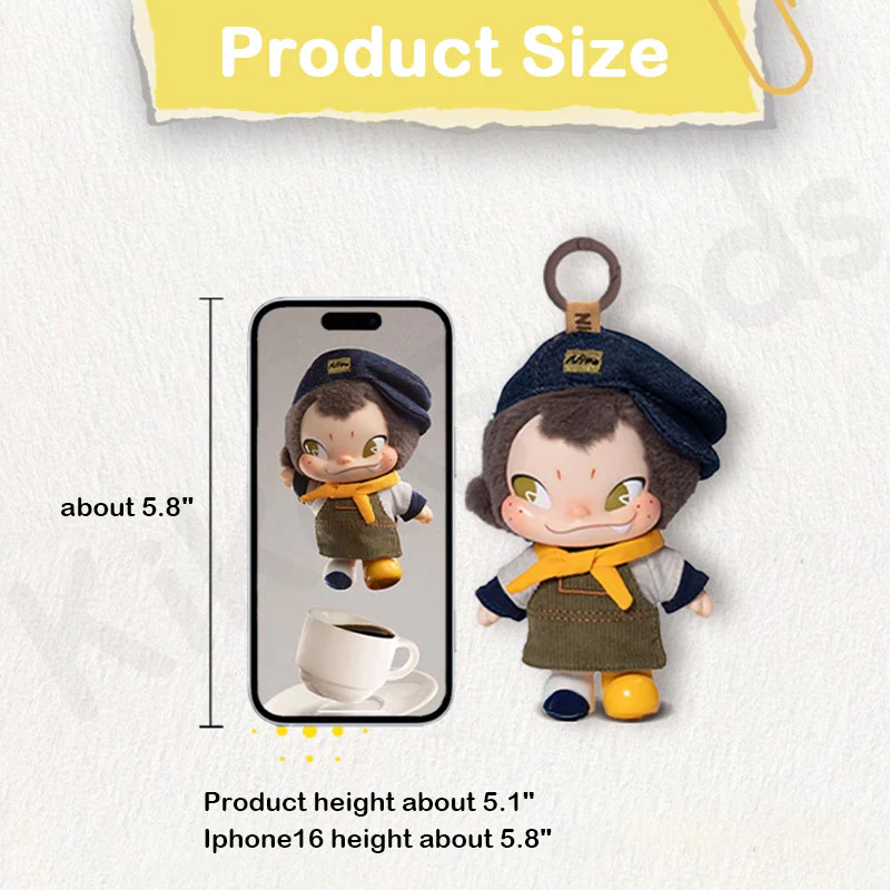 NINNIC Wild & Free Series Plush Keychain Blind Box - Image 4