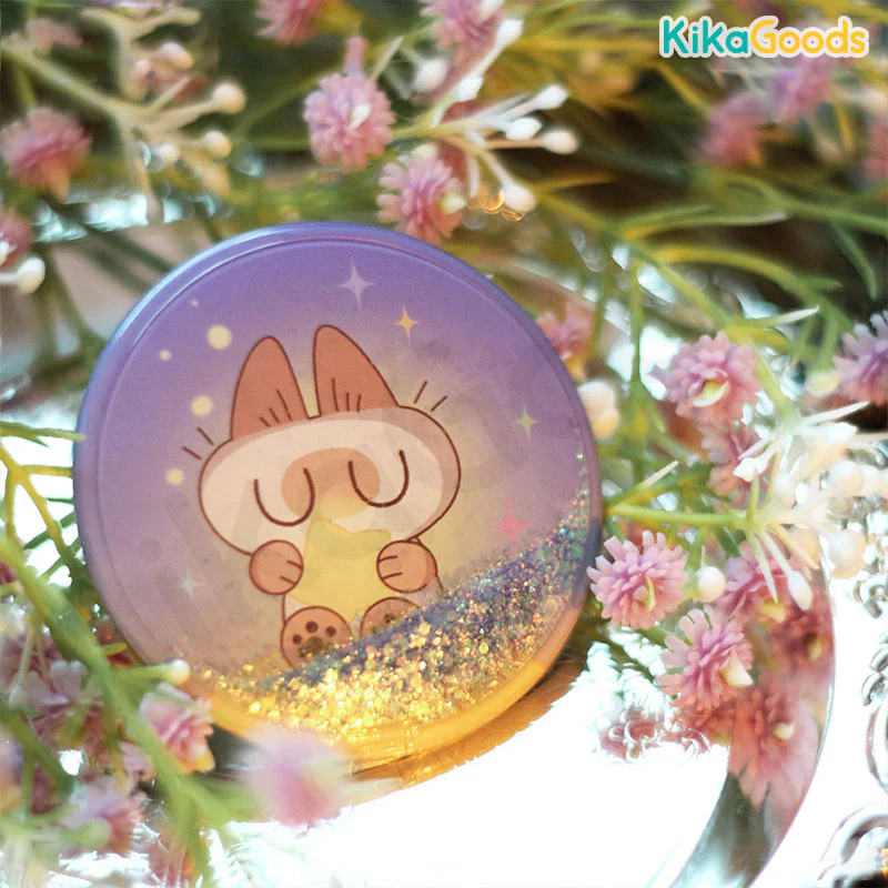 Nobeko Azukisan Wonderful Garden Series Flow Sand Badge Blind Box - Image 10