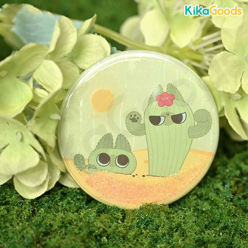 Nobeko Azukisan Wonderful Garden Series Flow Sand Badge Blind Box - Image 5
