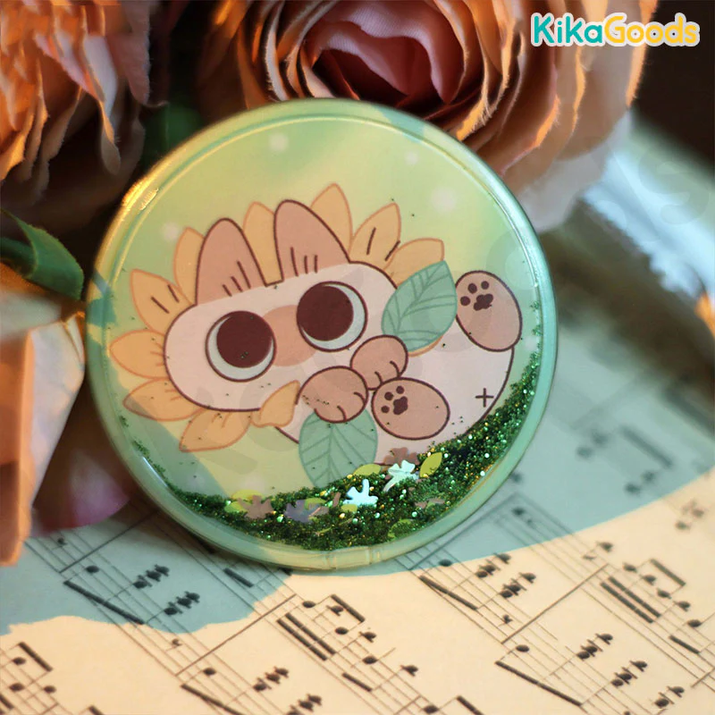 Nobeko Azukisan Wonderful Garden Series Flow Sand Badge Blind Box - Image 7