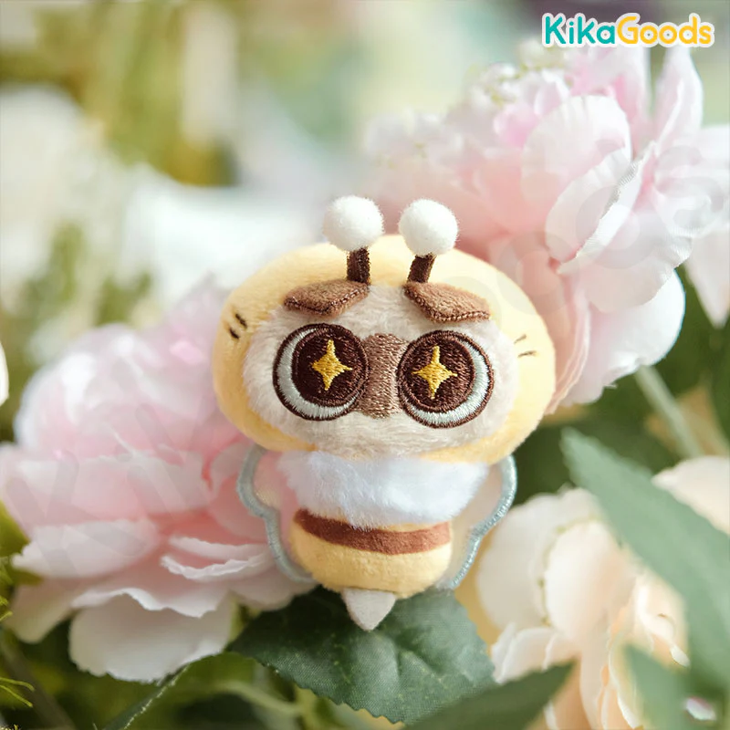 Nobeko Azukisan Wonderful Garden Series Plush Hair Clip Blind Box - Image 4