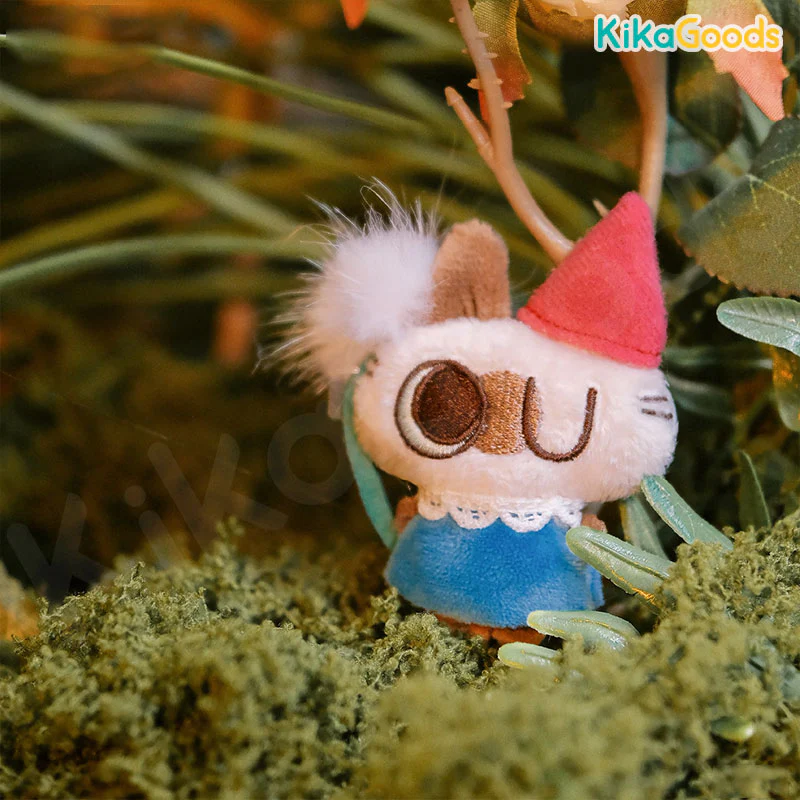 Nobeko Azukisan Wonderful Garden Series Plush Hair Clip Blind Box - Image 5