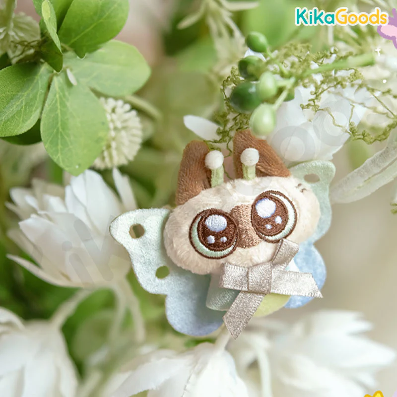 Nobeko Azukisan Wonderful Garden Series Plush Hair Clip Blind Box - Image 8