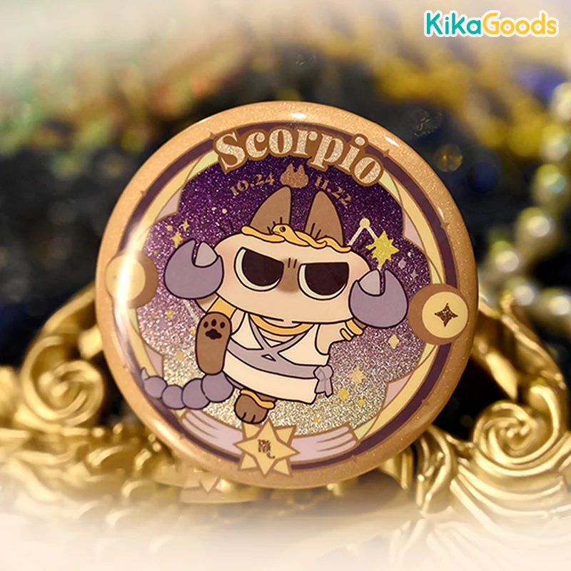 Nobeko Azukisan's The Constellation Series Badge Blind Box - Image 10