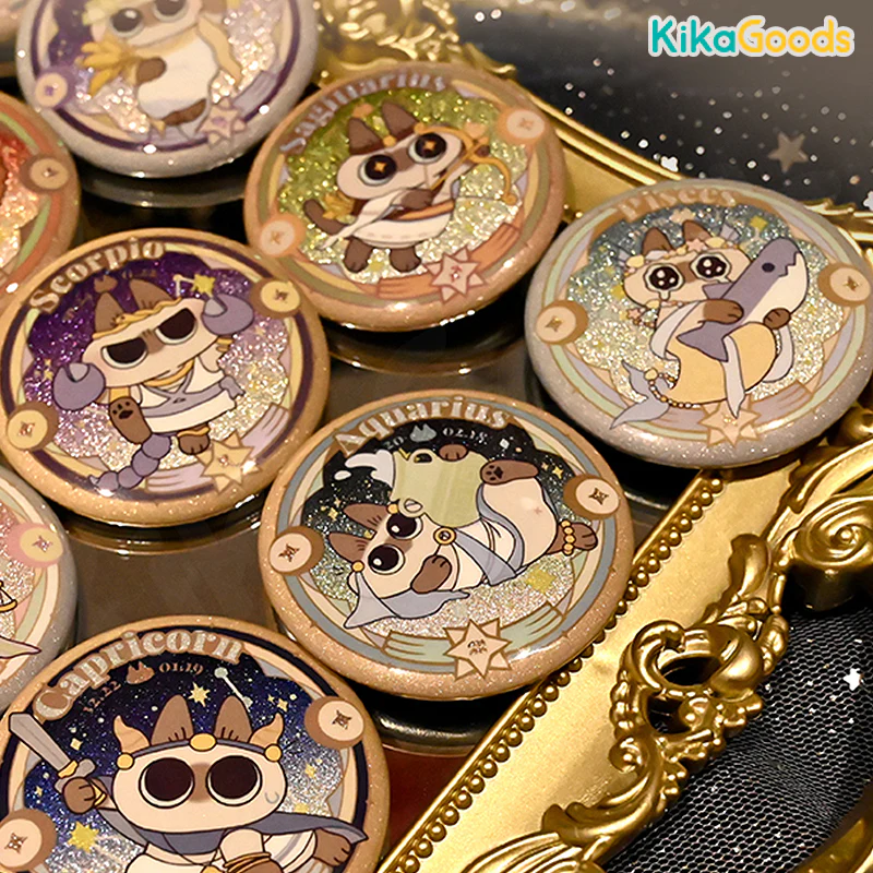 Nobeko Azukisan's The Constellation Series Badge Blind Box - Image 15